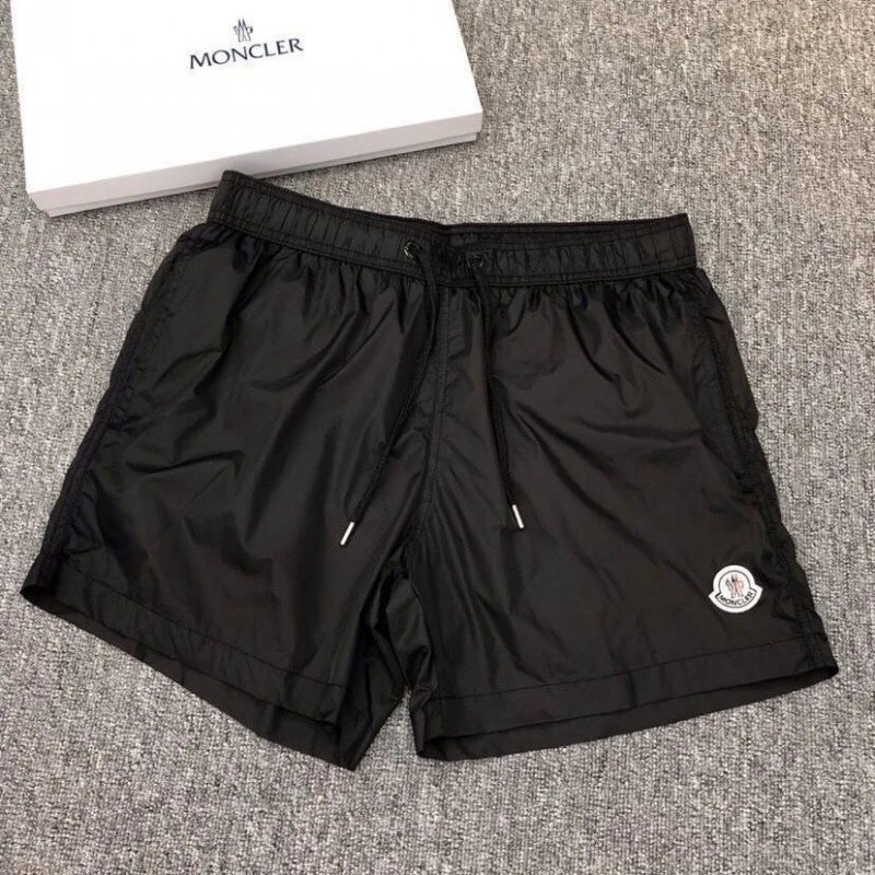 Moncler Classic Nylon shorts Black Drawstring Moncler for Daily Styling