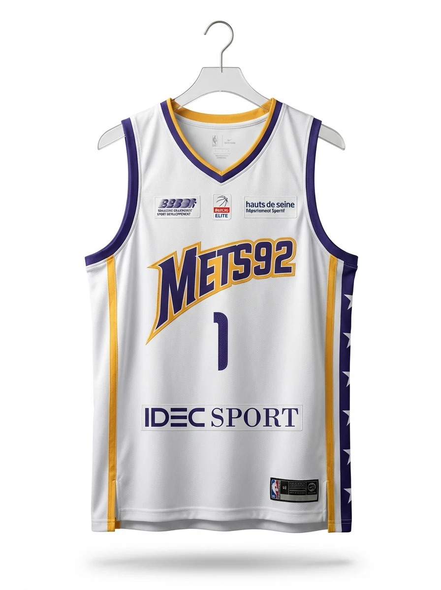 METS92 Sporty White Jersey