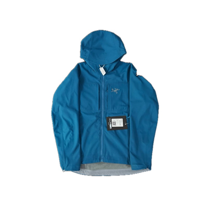 Arc’teryx functional style peacock blue coat