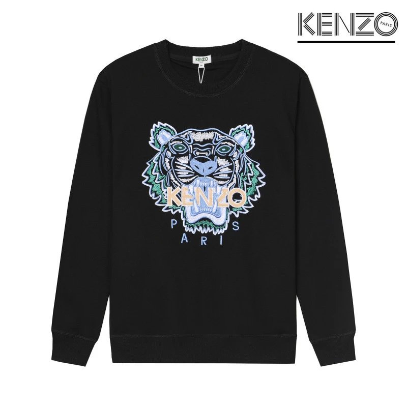 Kenzo Style Kc20 Tiger SweatShirt Visual Accent Graphic