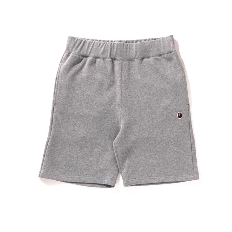 Bape basic casual gray shorts