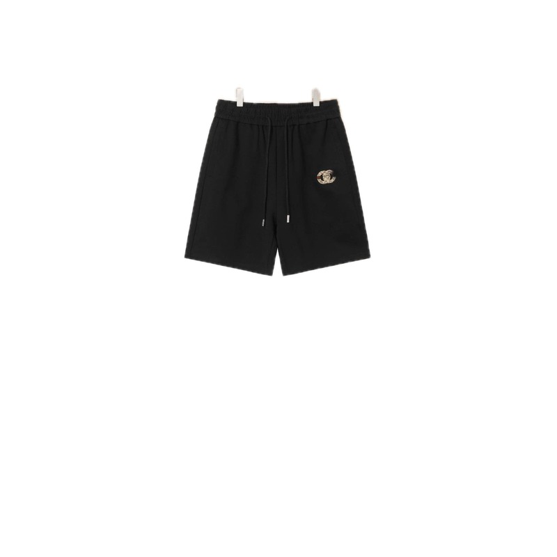 LV casual style black shorts