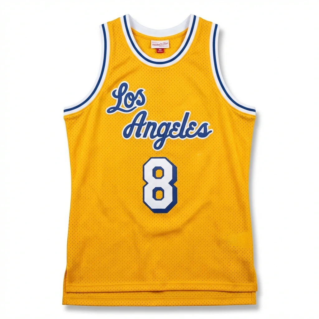 Kobe Lakers retro yellow vest