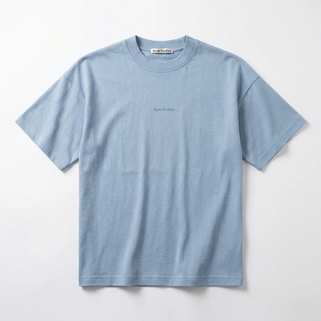 Acne Studios minimalist light blue T-shirt