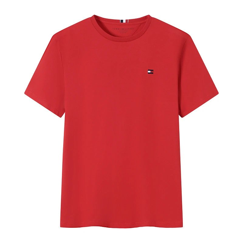 Tommy Hilfiger Red Logo T-Shirt Weekend Wear