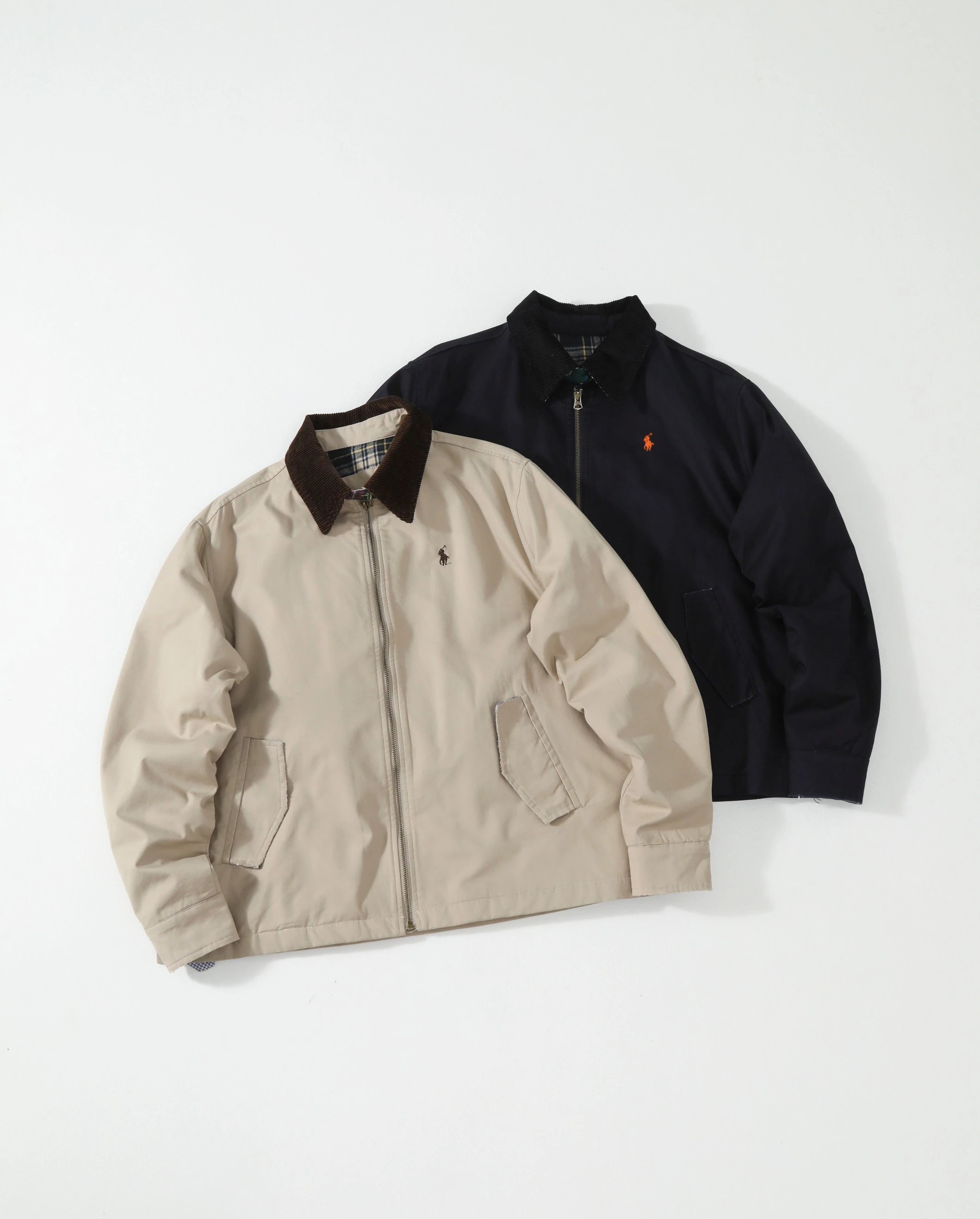 RalphLauren Daily Edit Collared Casual Jacket in Cream