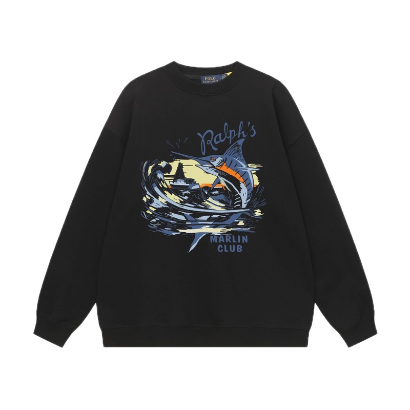 Ralph Lauren printed retro-style sweatshirt