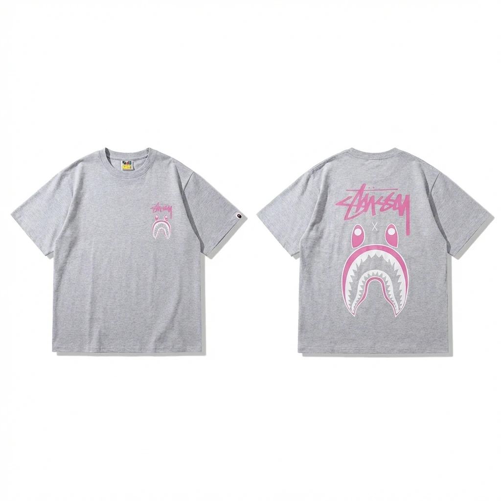 Bape Shark Series Trendy and Cool Style T-shirts