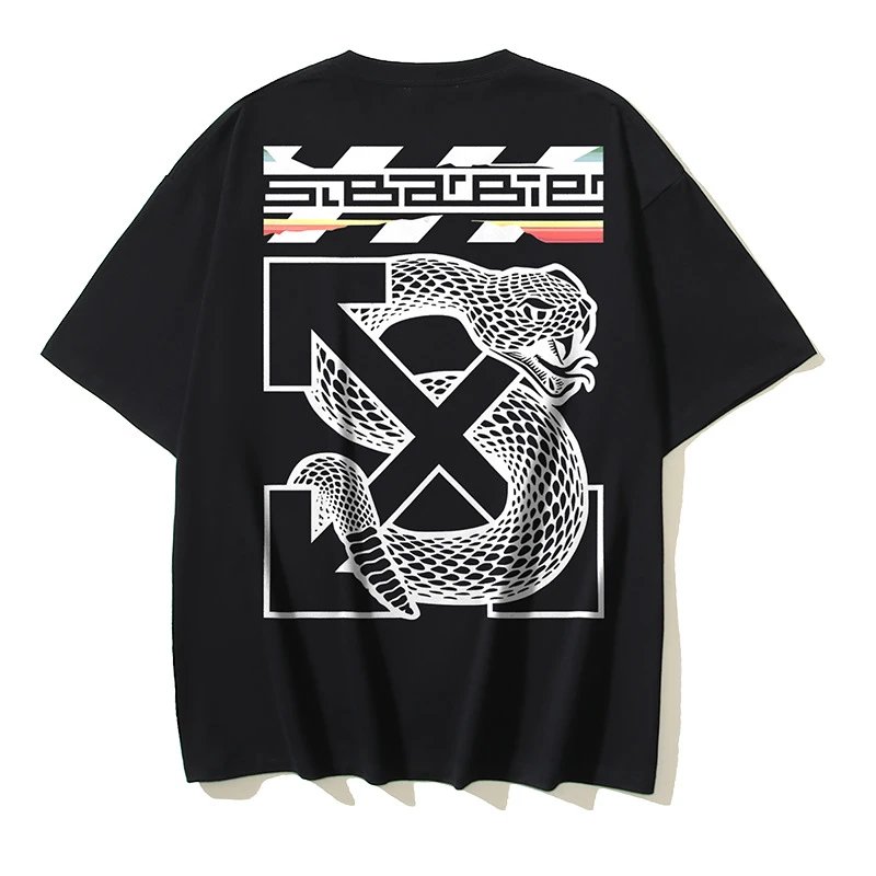 Thrasher Patterned Flame logo T-shirt White Red Thrasher with Signature Styling