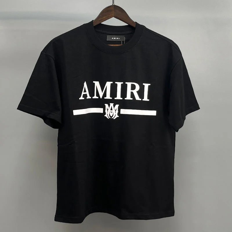 Amiri White Black Records Graphic T-Shirt Signature Detail