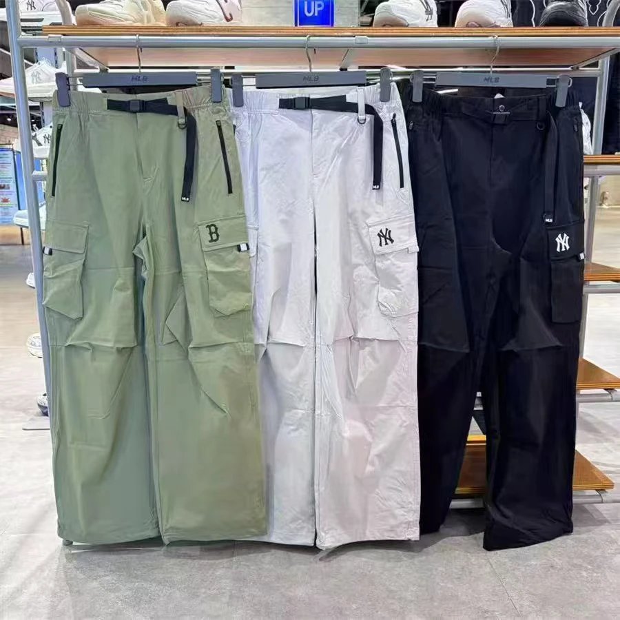 MLB Streetwear Assorted Colors Logo Cargo Pants