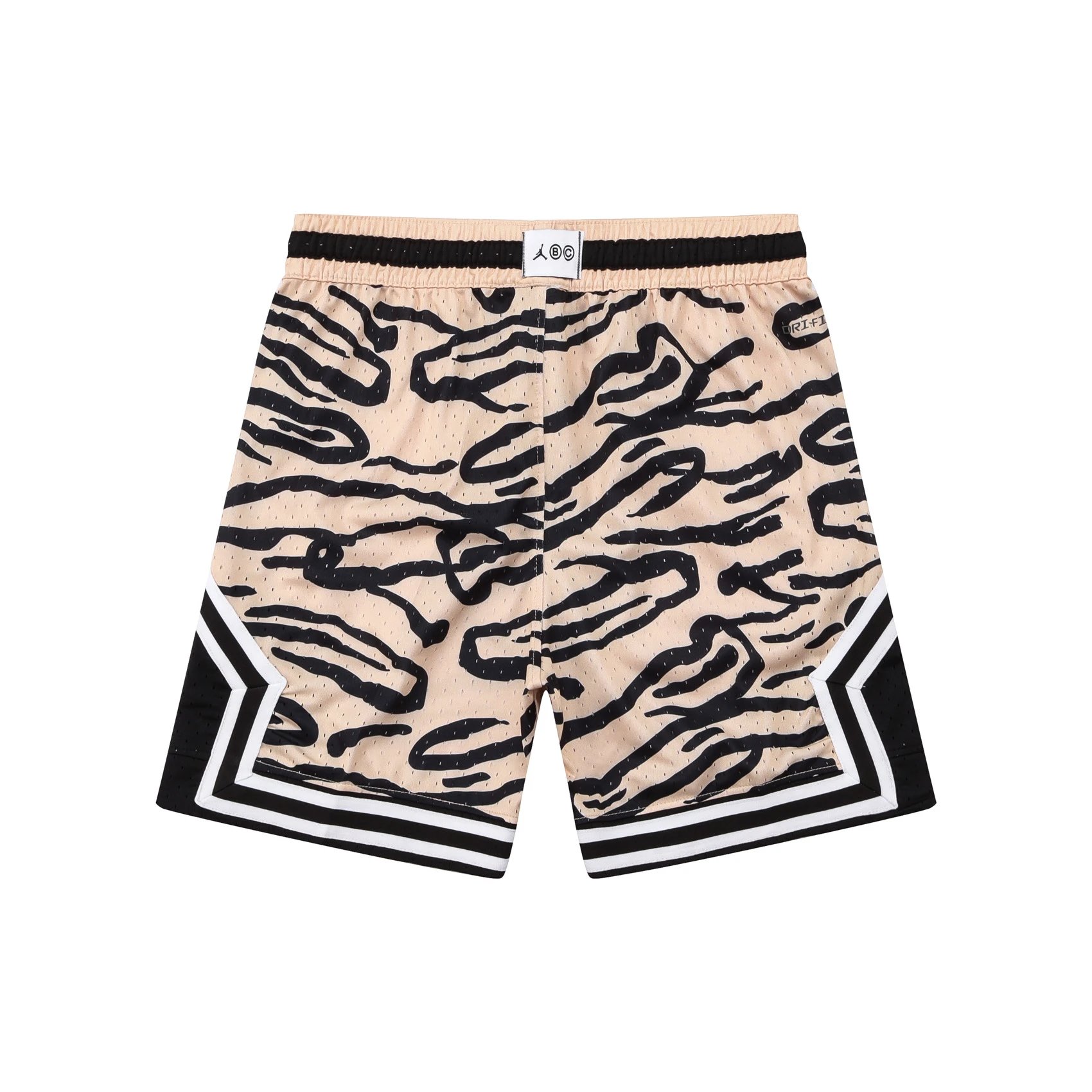 AJ Tiger Stripe Sports Shorts