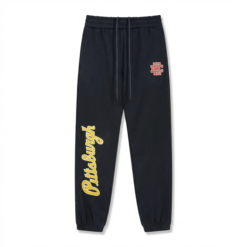 Eric Emanuel casual style black sweatpants