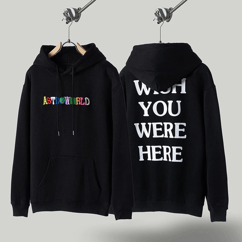 Travis Scott Easy Match Graphic hoodie Green Printed Graphics for Everyday Use