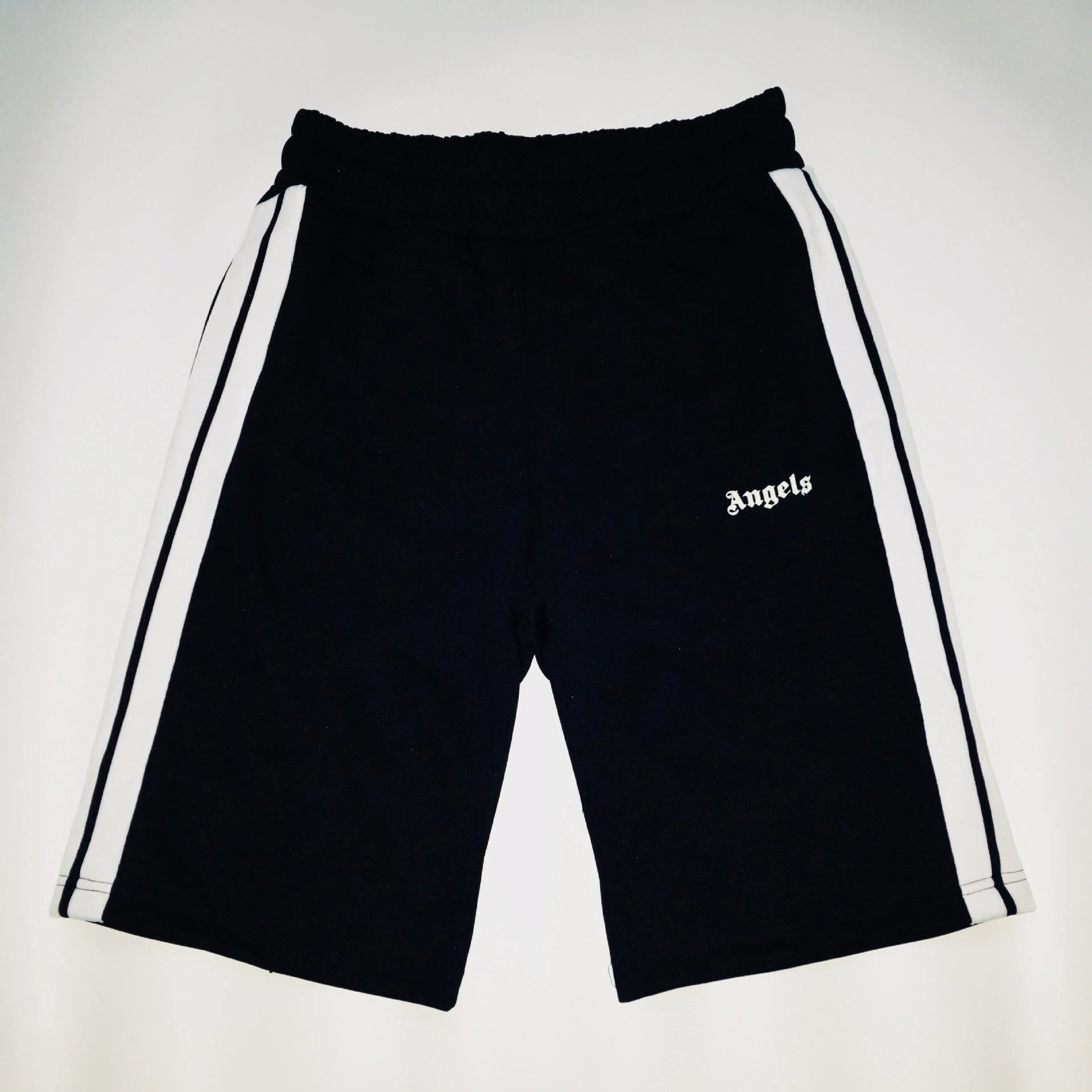 Palm Angels Classic Track shorts Black Side Stripe for Daily Styling