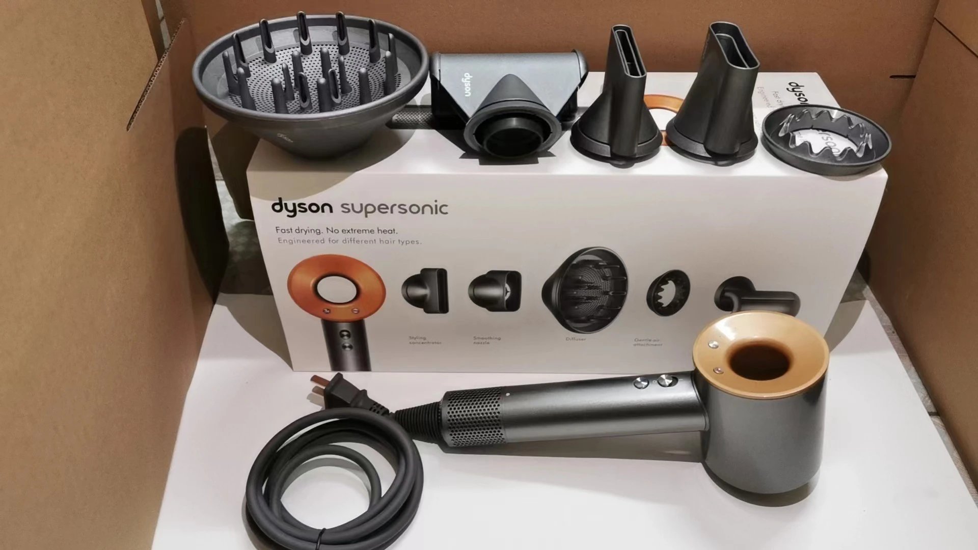 Supersonic Hair Dryer Set Dyson Hair Dryer for Daily Rotation