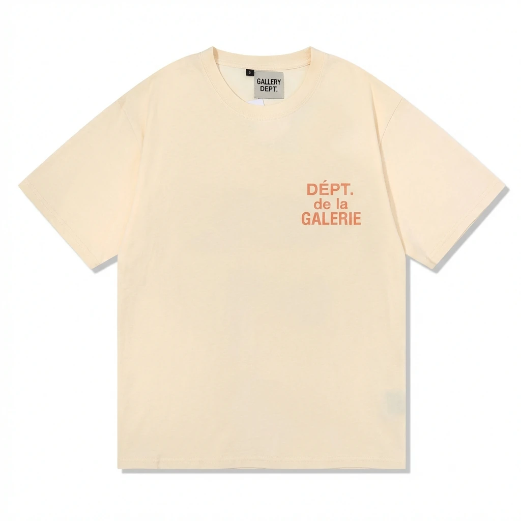 Gallery Dept minimalist style beige T-shirt