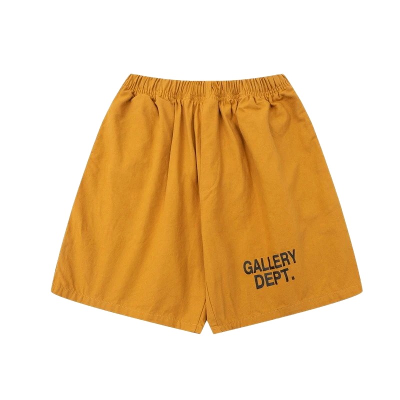Gallery Dept. minimalist style yellow shorts