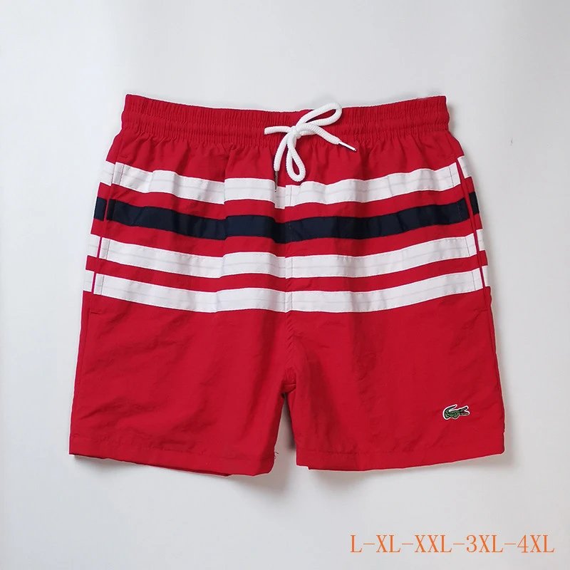 Lacoste Monogram Swim shorts Navy Drawstring Subtle for Casual Outfits