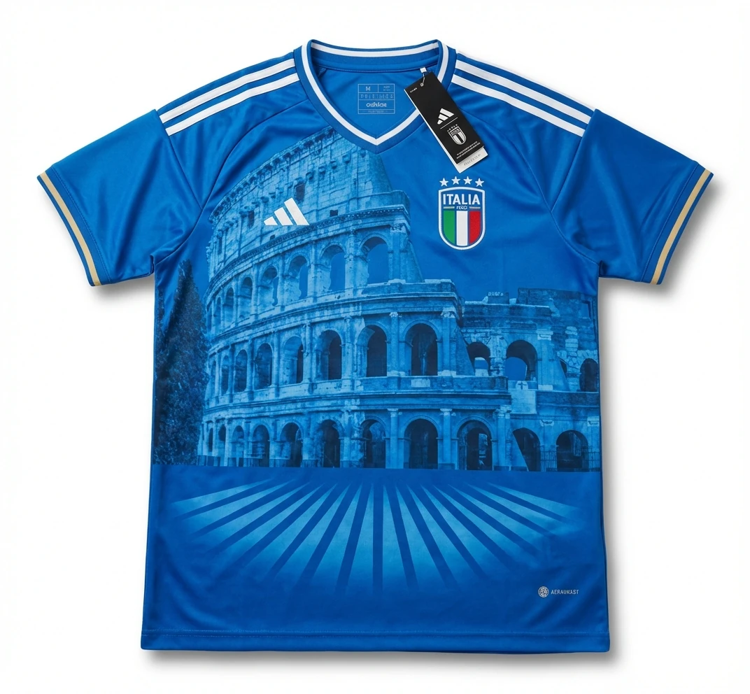 Stussy Roman Print Blue T-shirt