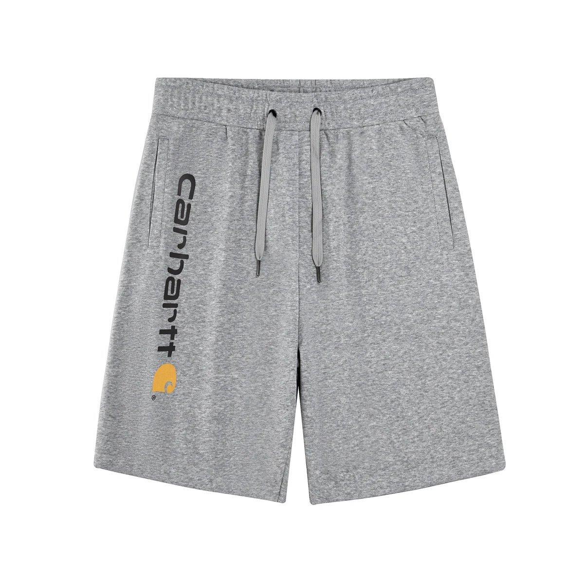 Carhartt Letter Print Casual Gray Shorts