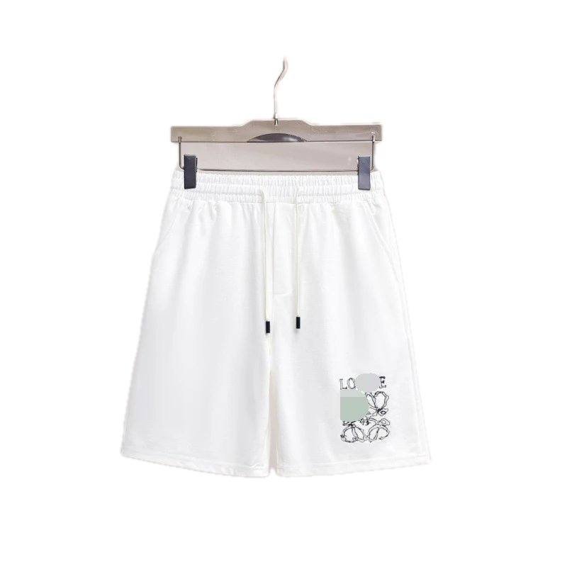LOEWE Floral Casual White Shorts
