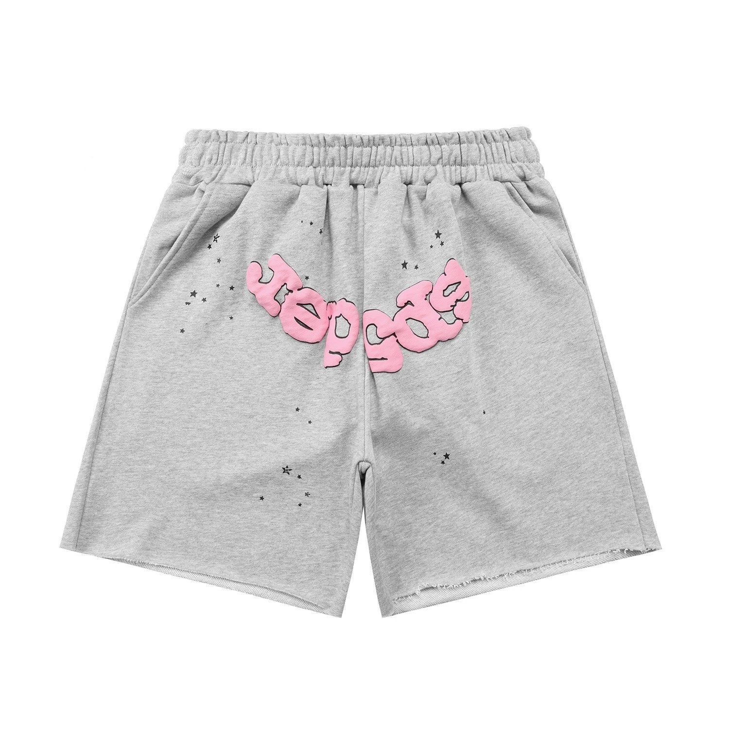 Shorts with Sp5der letter print style