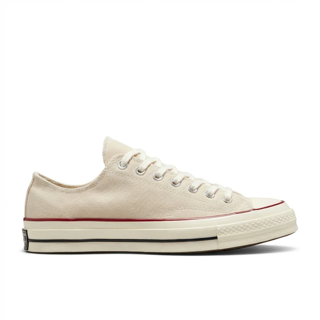 Converse classic simple style white shoes