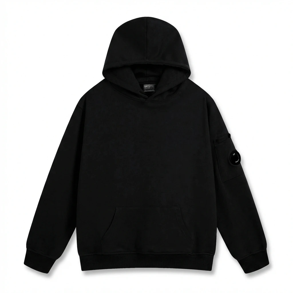 C.P. basic style trendy cool black sweatshirt
