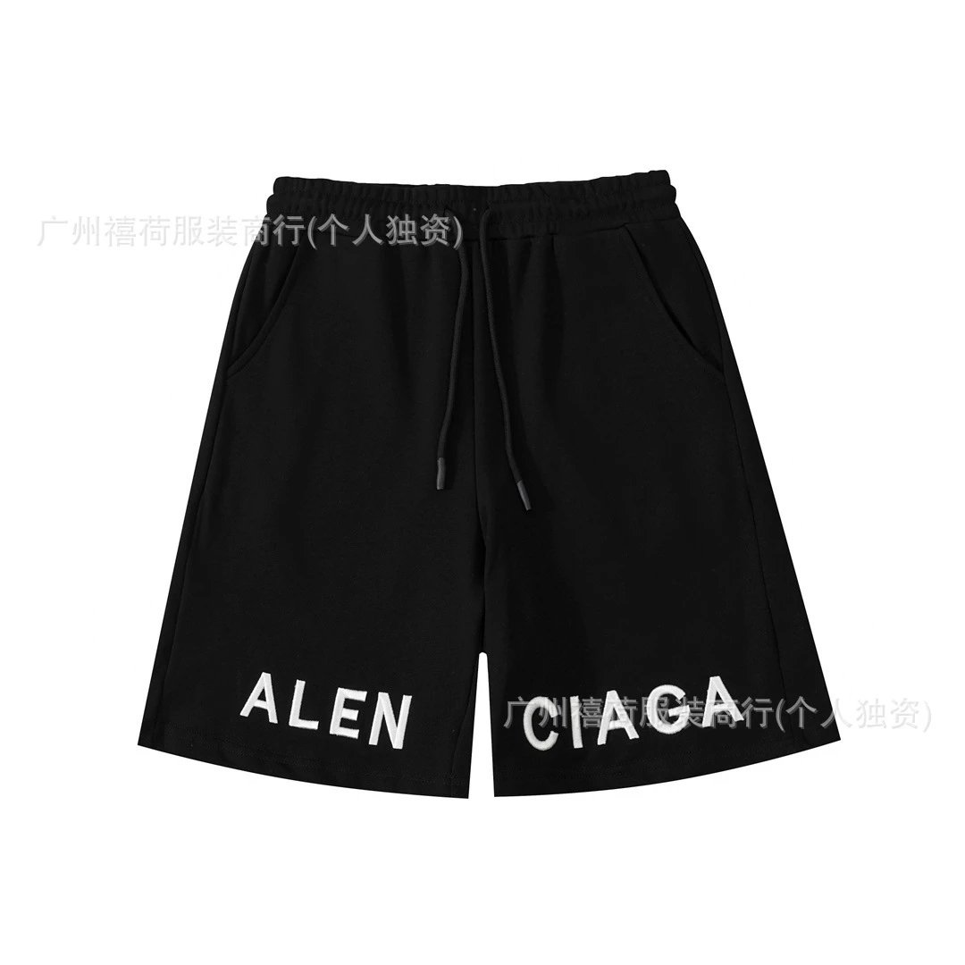 Balenciaga casual style black shorts