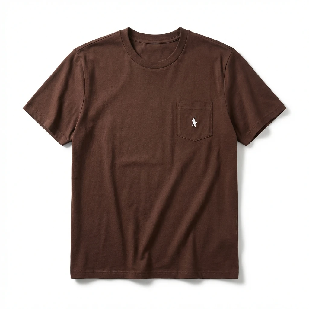 Ralph Lauren Polo Classic Style Brown T-shirt