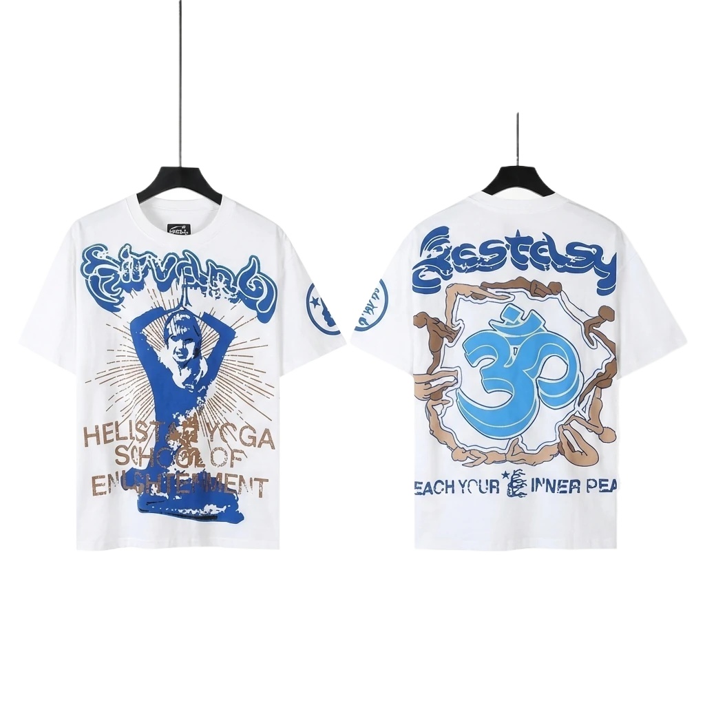 Hellstar Yoga Series White T-shirt
