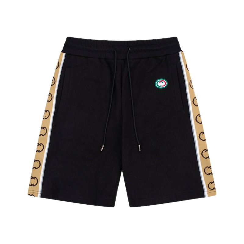 Gucci classic style black shorts