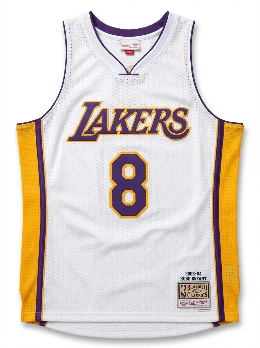 Kobe Lakers retro-style jerseys