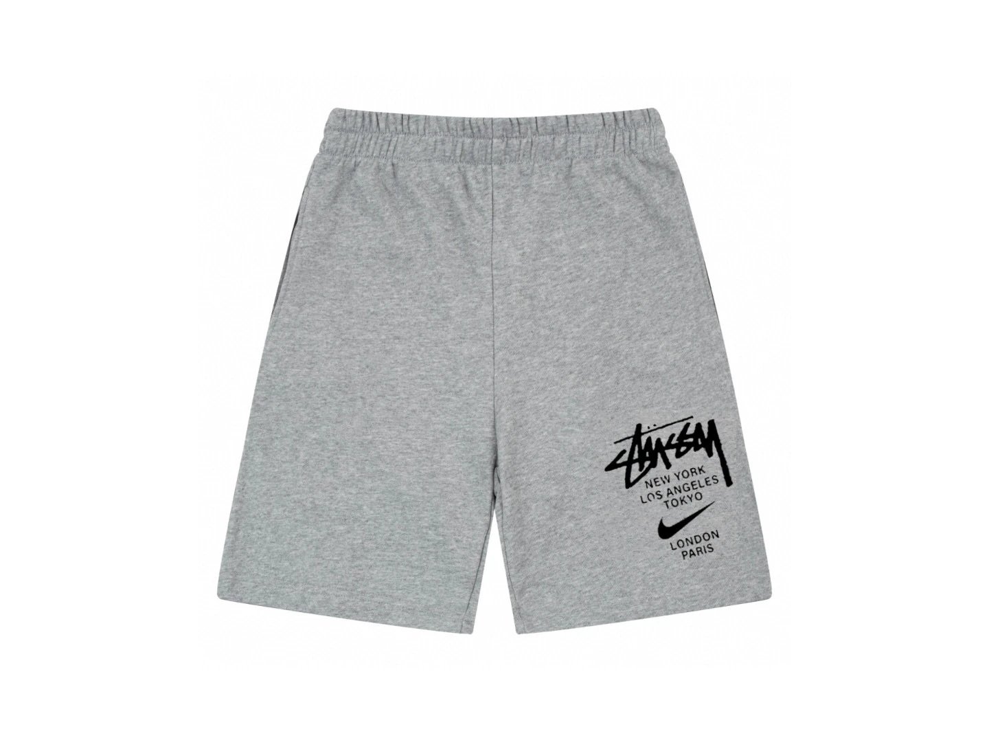 Stussy Co-branded Sporty Grey Shorts