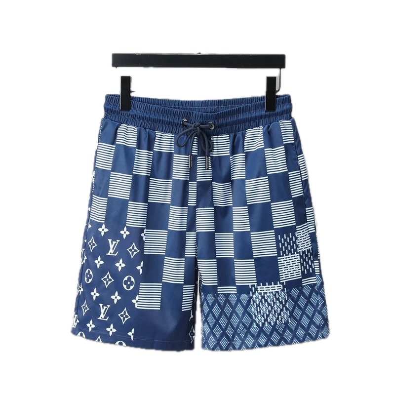 LV Damier Azur Fashion Blue Shorts