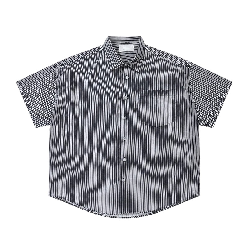 AMI striped retro-style shirt