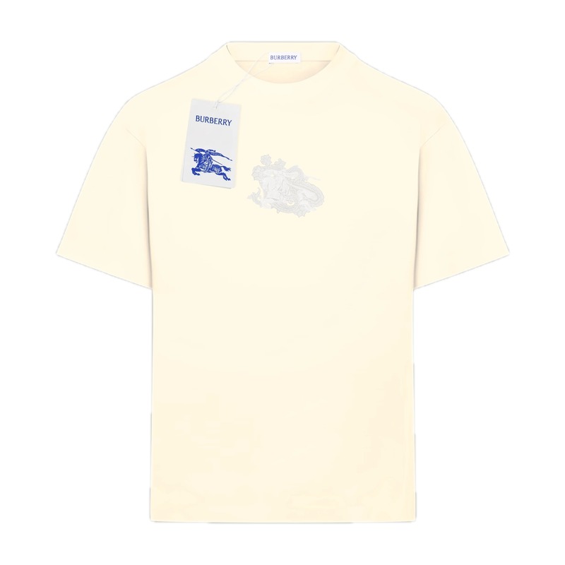 Burberry Knight Logo Minimalist Style T-shirt