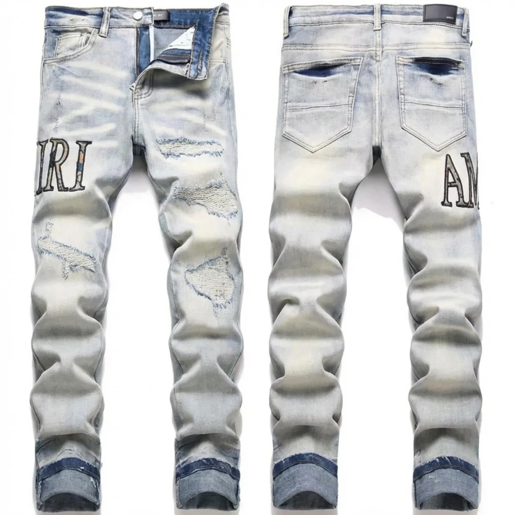 AMIRI Ripped Trendy Brand Jeans