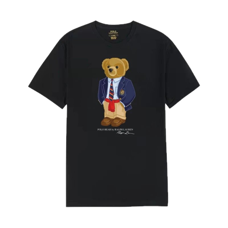 Ralph Lauren Teddy Bear Collection Black T-shirt