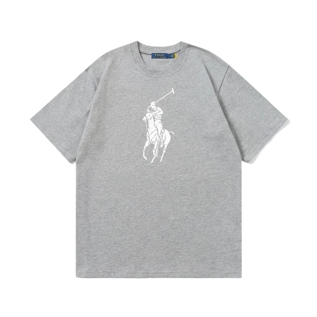 Ralph Lauren Polo-style grey T-shirt