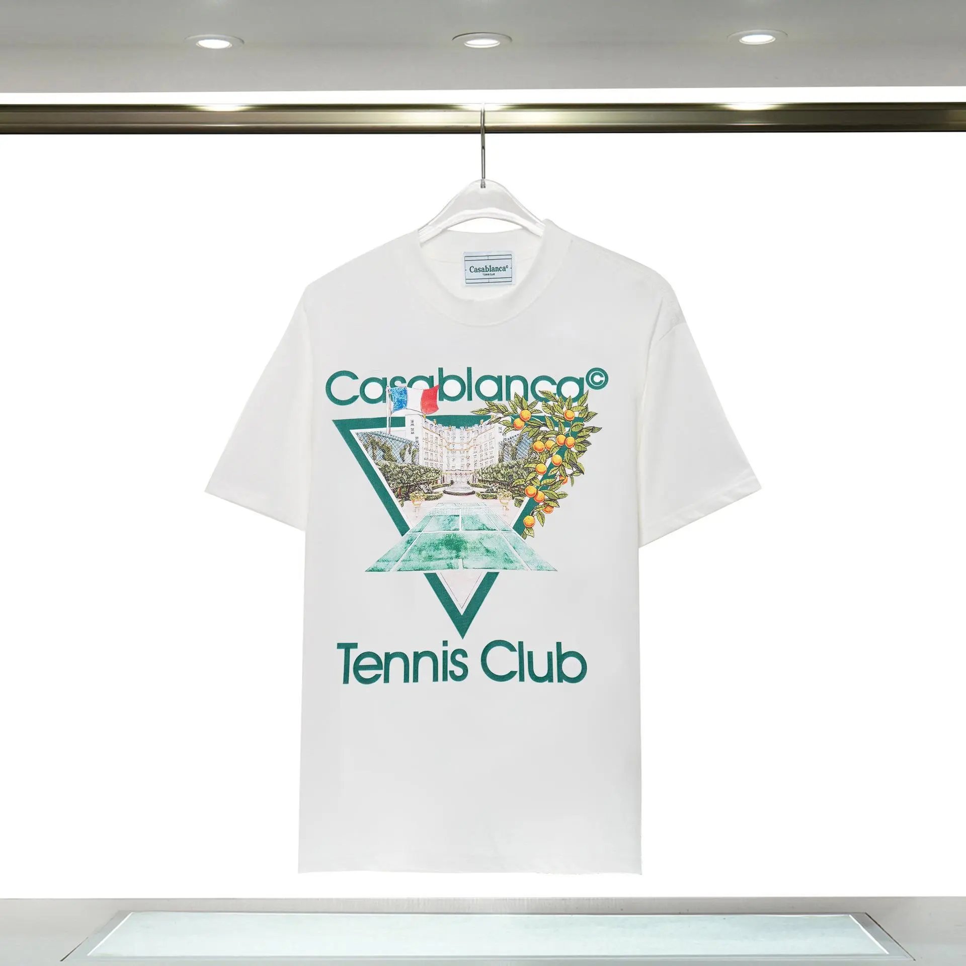 Casablanca Tennis Club White T-shirt