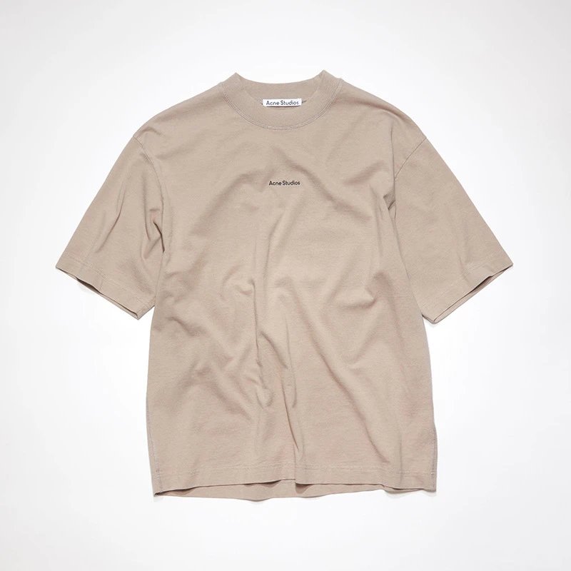 Acne Studios 2090-80 Style Ac908042 Stockholm Logo T-Shirt Clean Colorway