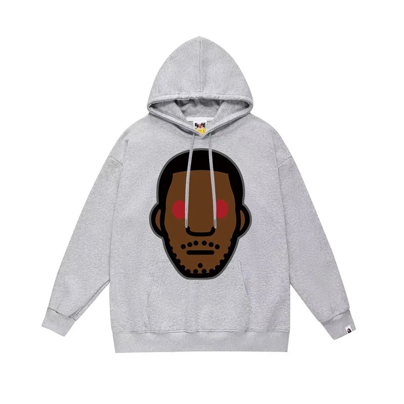 Bape Ape Grey Hoodie