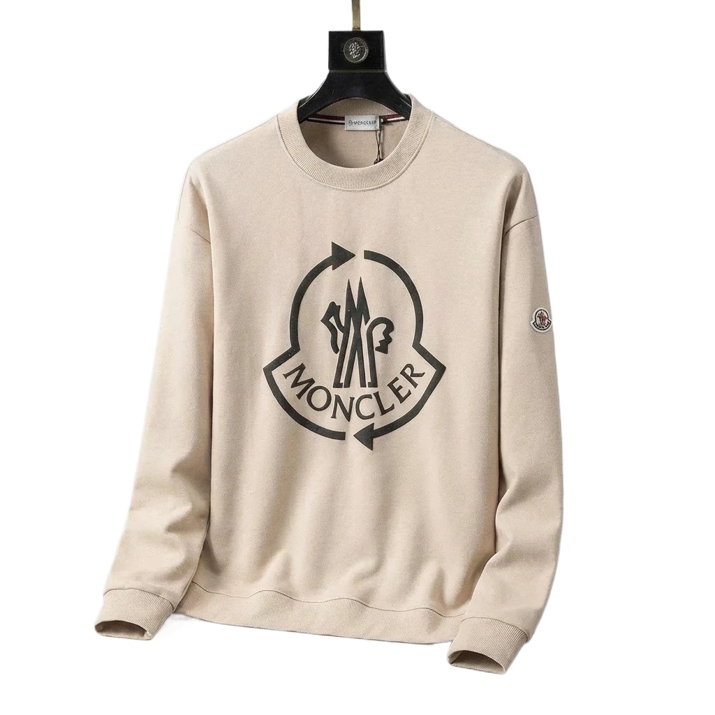 Moncler trendy beige sweatshirt