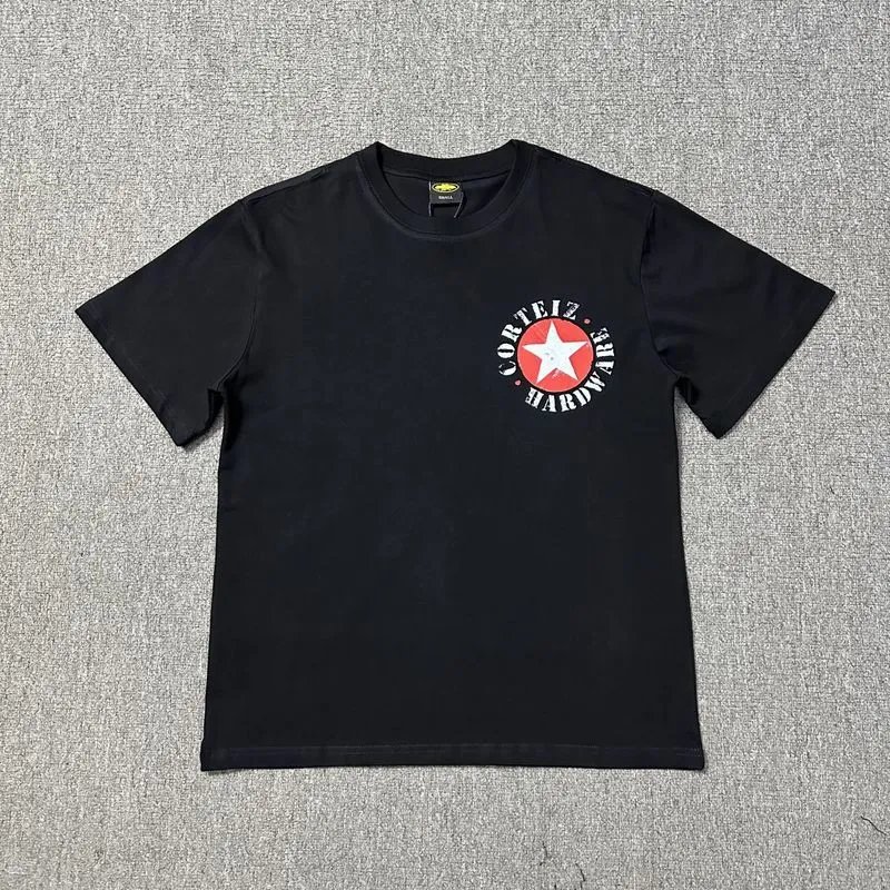 Corteiz Daily Logo T-shirt Black Corteiz with Visual Detail