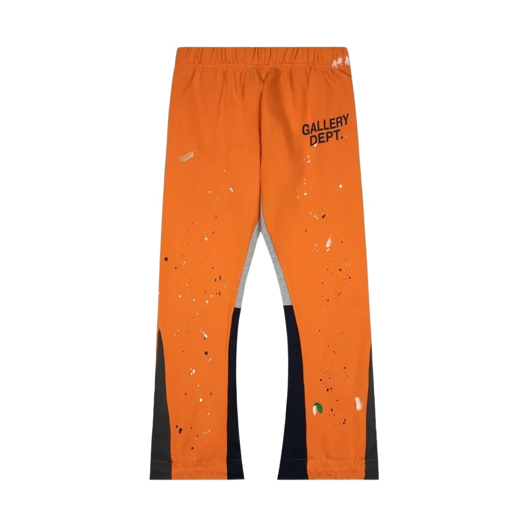 Gallery Dept. Art Graffiti Style Orange Pants