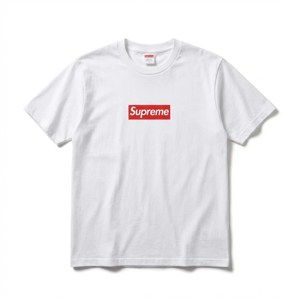 Supreme Basic White T-shirt