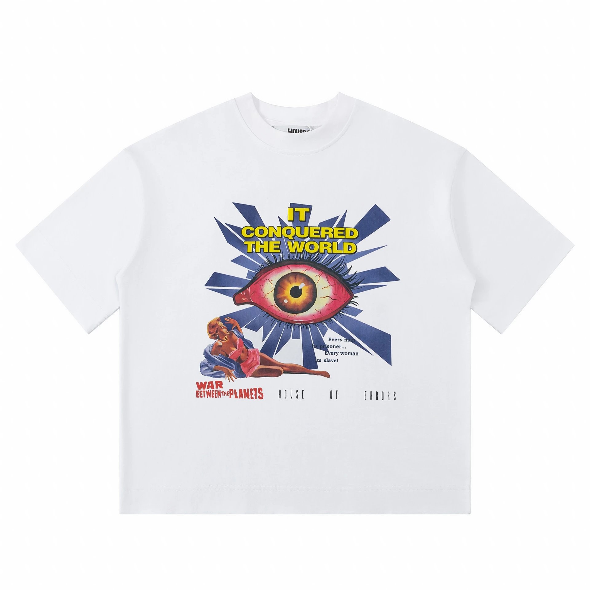 House of Errors Sci-Fi Style White T-shirt