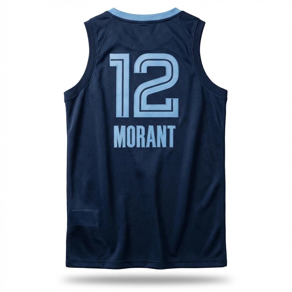 Ja Morant basketball style black vest